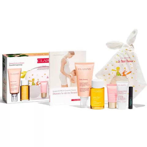 Clarins Zwanger | Beautiful Beginnings - French Guide.