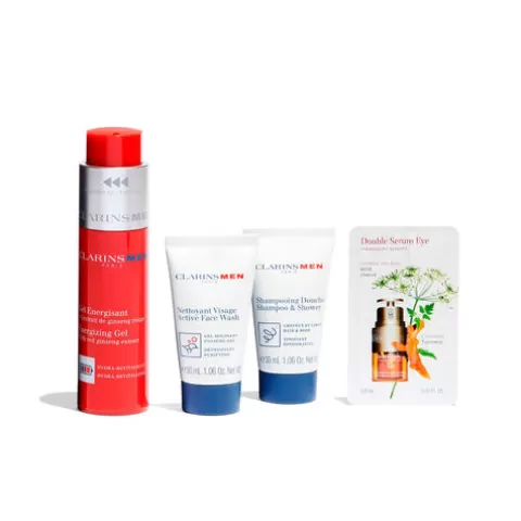 Clarins Hydrateren | men Cleansing & Energizing Essentials.
