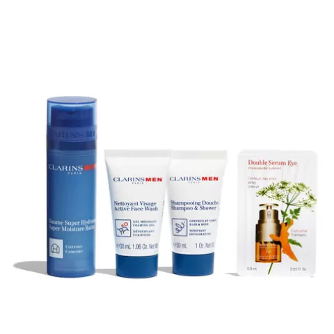 Clarins Hydrateren | men Hydration Essentials.