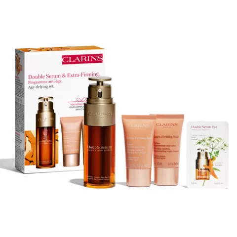 Clarins Double Serum Collectie | Double Serum & Extra-Firming. Anti-Ageing Routine.