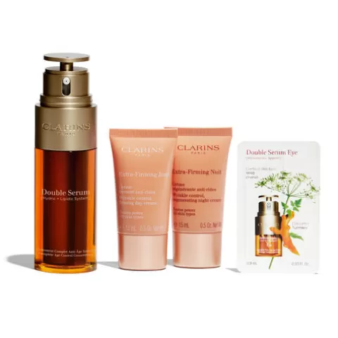 Clarins Double Serum Collectie | Double Serum & Extra-Firming. Anti-Ageing Routine.