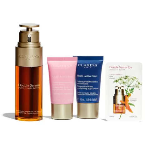 Clarins Double Serum Collectie | Double Serum & Multi-Active. Anti-Ageing Routine.