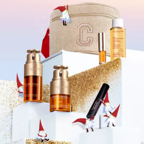 Clarins Double Serum Collectie | Double Serum Iconic Collection