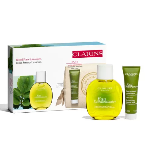 Clarins Verzorgende Geuren | Eau Extraordinaire - Inner Strength Routine.