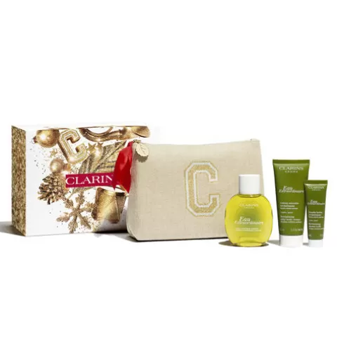 Clarins Verzorgende Geuren | Eau Extraordinaire Inner Strength Body Care Routine