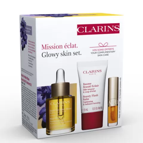Clarins Lipgloss | Glowy Skin Set.