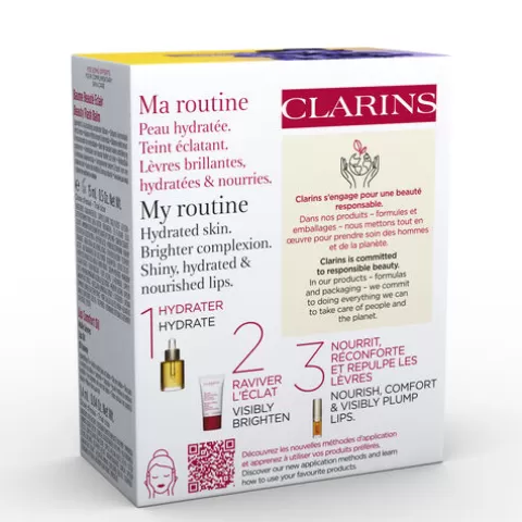 Clarins Lipgloss | Glowy Skin Set.