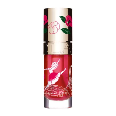 Clarins Lipolien | Lip Comfort Oil Camellia Collection 15 Blush Camellia