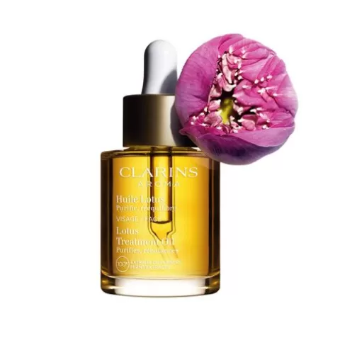 Clarins Aroma | Lotus Treatment Oil - Combination/Oily Skin
