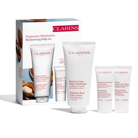 Clarins Hydrateren | Moisturizing Body Set.