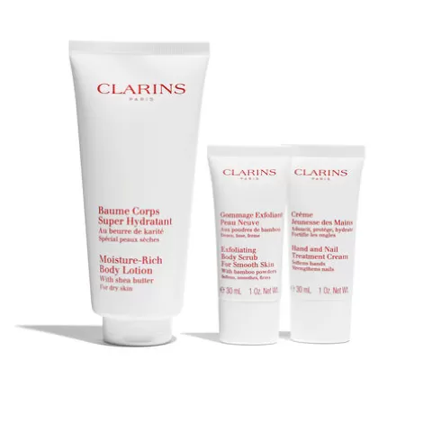 Clarins Hydrateren | Moisturizing Body Set.