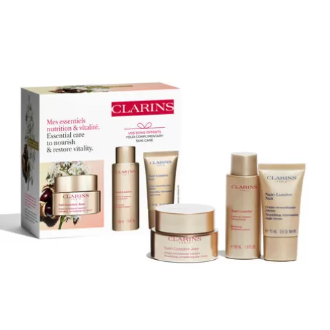 Clarins Dagverzorging | Nutri-Lumiere - Essential Care To Nourish & Restore Vitality.