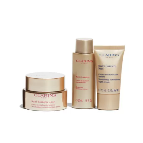 Clarins Dagverzorging | Nutri-Lumiere - Essential Care To Nourish & Restore Vitality.