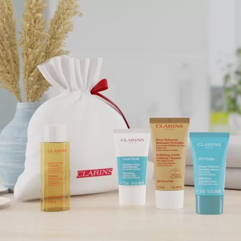 Clarins Reiniging & Lotions | Ontdekkingsset Hydraterende Reinigingsroutine
