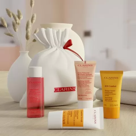 Clarins Reiniging & Lotions | Ontdekkingsset Kalmerende Reinigingsroutine