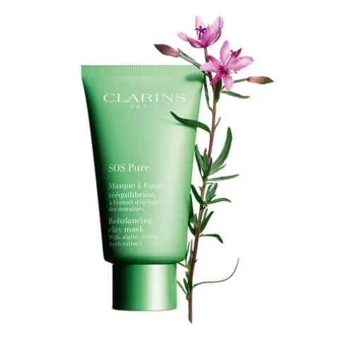 Clarins Scrubs & Maskers | Sos Pure Rebalancing Clay Mask
