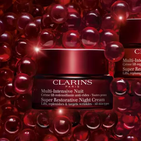 Clarins Nachtverzorging | Super Restorative Night Cream - Alle Huidtypes 50+